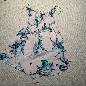 Pink Floral LF Romper